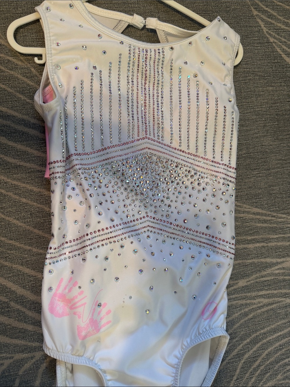 Chalk Warrior Rhinestone leotard - stunning! AXS